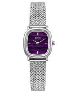 Годинник Жіночий BOWA Los Angeles Purple Silver Mesh 24