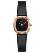 Годинник Жіночий BOWA Los Angeles Black-Rose Gold Leather 24