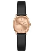 Годинник Жіночий BOWA Los Angeles Rose Gold Black Leather 24