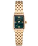 Годинник Жіночий BOWA Venice Petite Green-Gold Steel 20