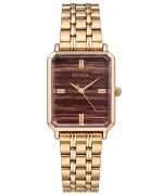 Годинник Жіночий BOWA Venice Brown-Gold Steel 29