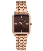 Годинник Жіночий BOWA Venice Brown-Rose Gold Steel 29