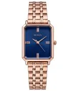 Годинник Жіночий BOWA Venice Blue-Rose Gold Steel 29