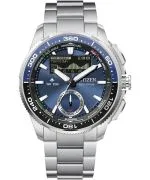 Годинник Чоловічий Citizen Promaster Marine Wave Tracker Eco-Drive Chronograph