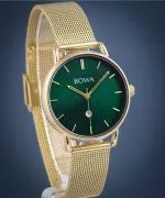 Годинник Жіночий BOWA Milan Green Gold Mesh 34