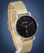 Годинник Жіночий BOWA Milan Black-Gold Mesh 34