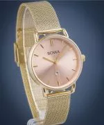 Годинник Жіночий BOWA Milan Pink-Gold Mesh 34