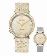 Годинник Жіночий Citizen Sapphire Diamonds Solar Gift Set