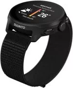 Спортивний Годинник для Жінок і Чоловіків Suunto Run All Black Textile Strap