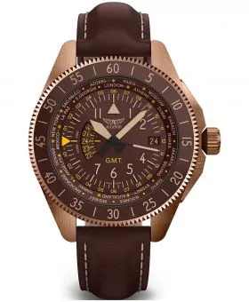 Годинник Чоловічий Aviator Airacobra GMT