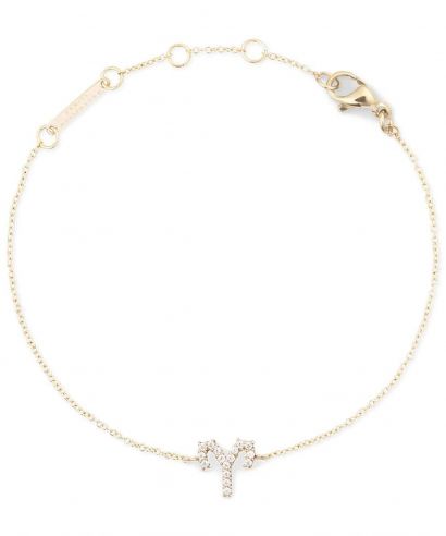 Браслет Daniel Wellington Crystal Zodiac Chain Gold Aries