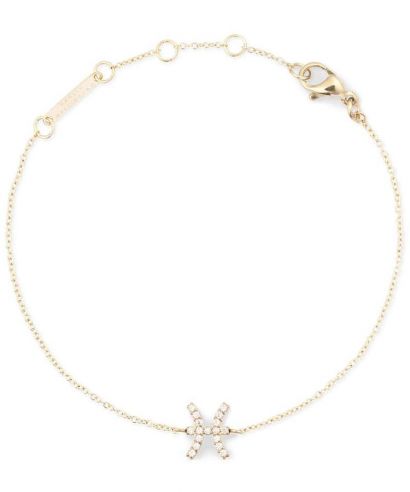 Браслет Daniel Wellington Crystal Zodiac Chain Gold Pisces