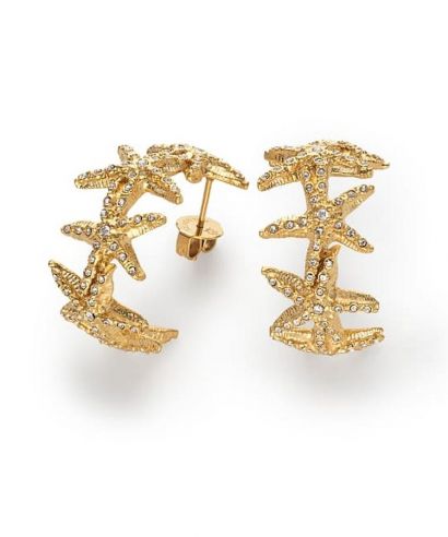Сережки Paul Hewitt Sea Star Creole Earings Gold