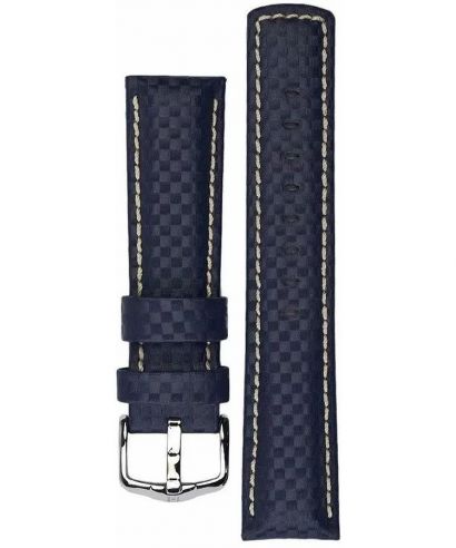 Ремінець Hirsch Carbon L 24 mm