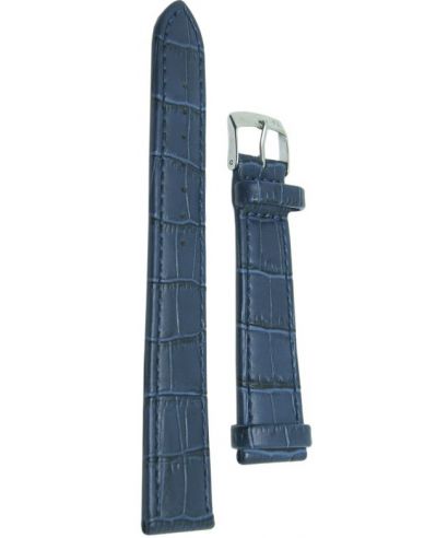 Ремінець Morellato Juke Alligatore Calf Opaco Blue 18 mm