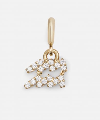 Підвіска Daniel Wellington Charm Gold Aquarius