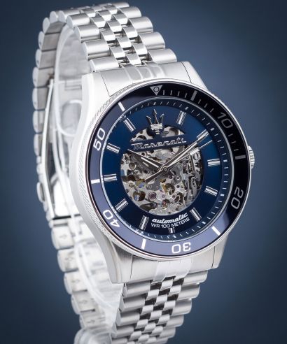 Годинник Чоловічий Maserati Sfida Skeleton Automatic