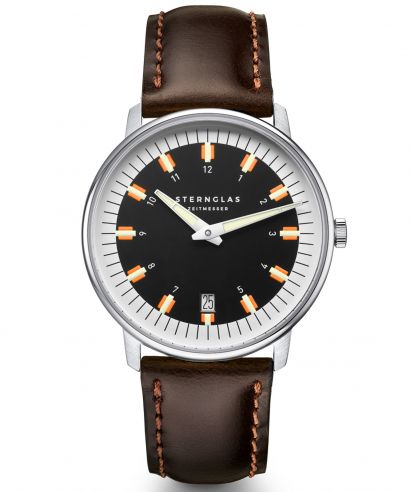 Годинник Чоловічий Sternglas Egor Black Silver