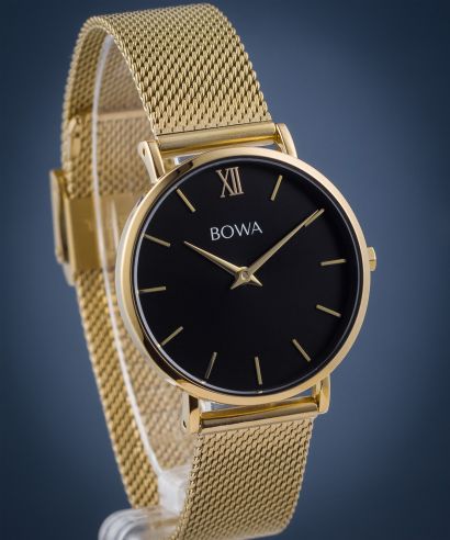 Годинник Жіночий BOWA London Black-Gold 33