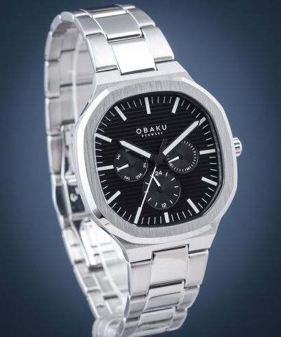 Годинник Чоловічий Obaku ILD Blacksteel