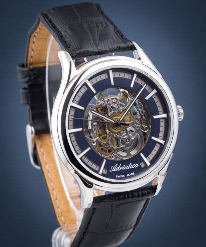 Годинник Чоловічий Adriatica Automatic Skeleton SET