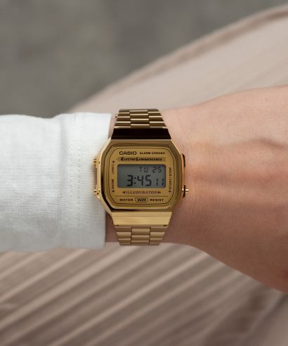Годинник для Жінок і Чоловіків Casio Vintage Gold