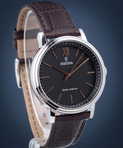 Годинник Чоловічий Festina Solar Energy Black Petite