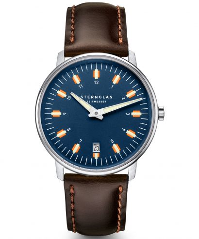 Годинник Чоловічий Sternglas Egor Blue Silver
