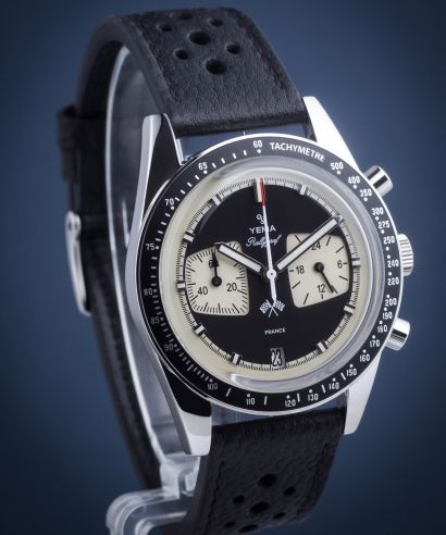 Годинник Чоловічий Yema Rallygraf Reverse Panda Chronograph Meca-Quartz