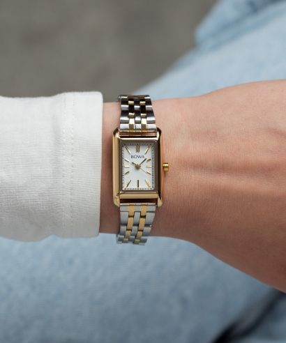 Годинник Жіночий BOWA Paris White Silver-Gold Steel 20