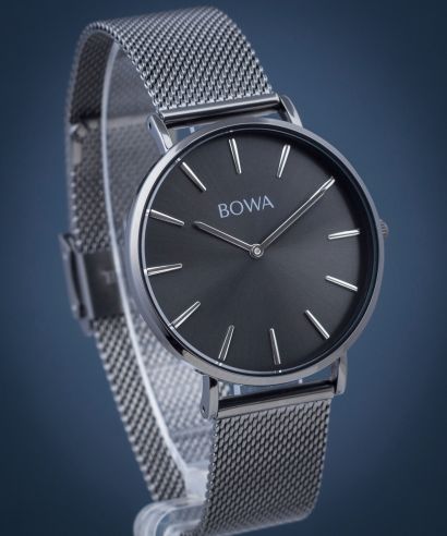 Годинник Жіночий BOWA New York Full Black Mesh 38