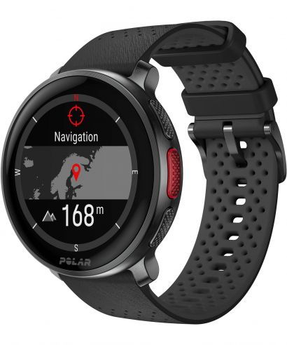 Спортивний Годинник для Жінок і Чоловіків Polar Vantage V3 + H10 Night Black SET