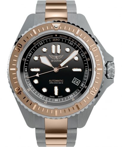 Годинник Чоловічий Aviator XPRO Dive 300 Automatic