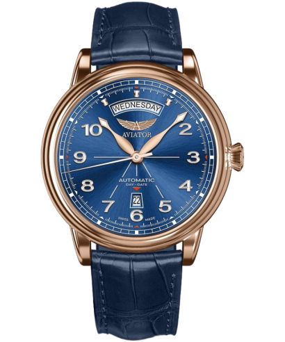 Годинник Чоловічий Aviator Douglas DC-3 Day-Date Automatic Limited Edition