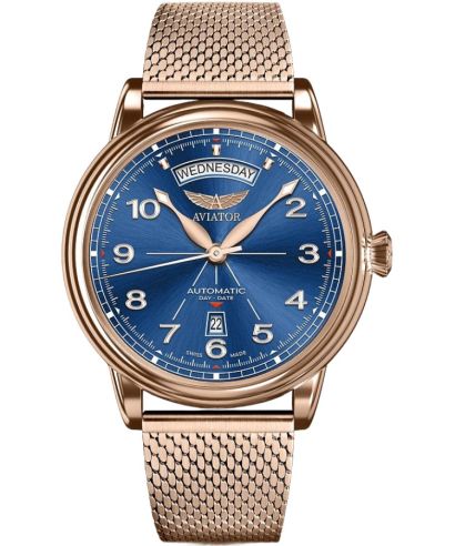 Годинник Чоловічий Aviator Douglas DC-3 Day-Date Automatic Limited Edition