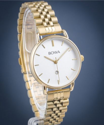 Годинник Жіночий BOWA Milan White Gold Steel 34