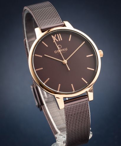 Годинник Жіночий Obaku Liv Walnut
