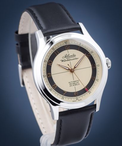 Годинник Чоловічий Atlantic Worldmaster Automatic Incabloc