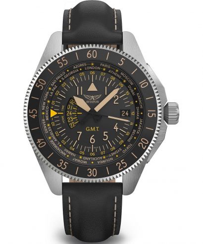Годинник Чоловічий Aviator Airacobra GMT