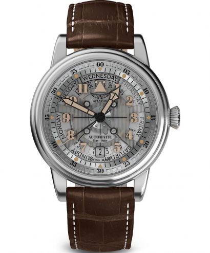 Годинник Чоловічий Aviator Douglas Day-Date Meca 41