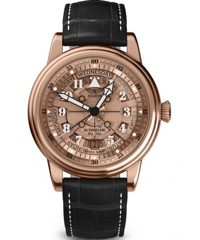 Годинник Чоловічий Aviator Douglas Day-Date Meca 41