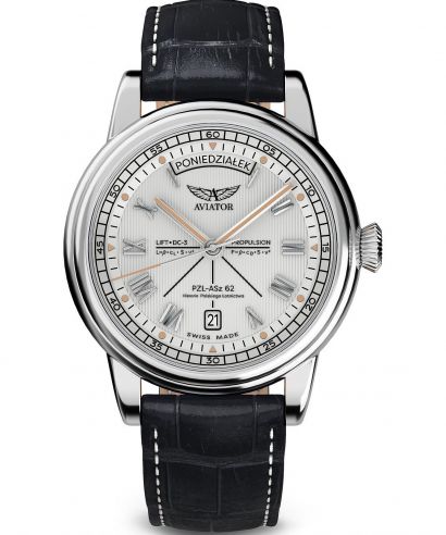 Годинник Чоловічий Aviator Douglas Day-Date Polish Limited Edition