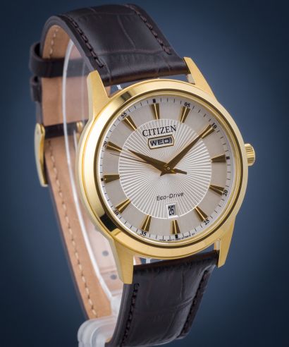 Годинник Чоловічий Citizen Leather Eco-Drive