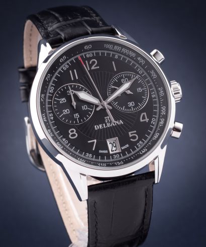 Zegarek męski Delbana Retro Chronograph