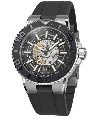 Годинник Чоловічий Epos Sportive Diver Skeleton Automatic