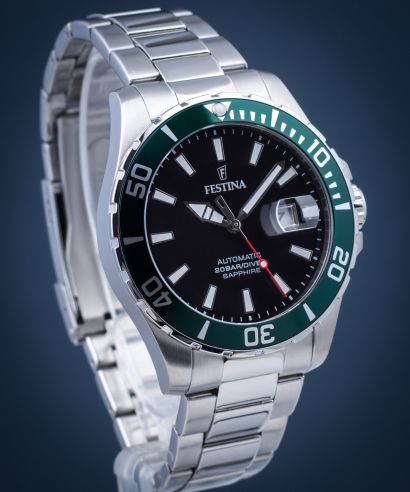 Годинник Чоловічий Festina Diver Sapphire Automatic