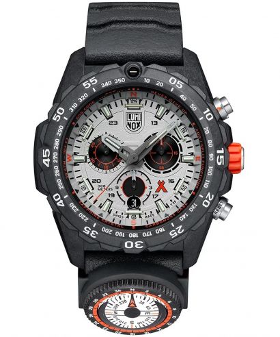 Годинник Чоловічий Luminox Bear Grylls Survival 3740 Chrono Master Series Silver-Panda