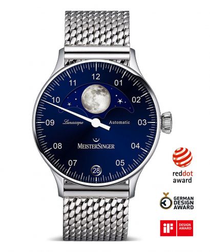 Годинник Чоловічий Meistersinger Lunascope Automatic
