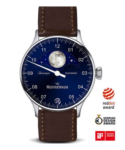 Годинник Чоловічий Meistersinger Lunascope Automatic