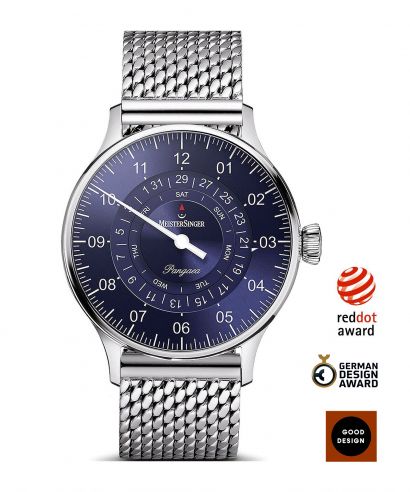 Годинник Чоловічий Meistersinger Pangaea Day Date Automatic